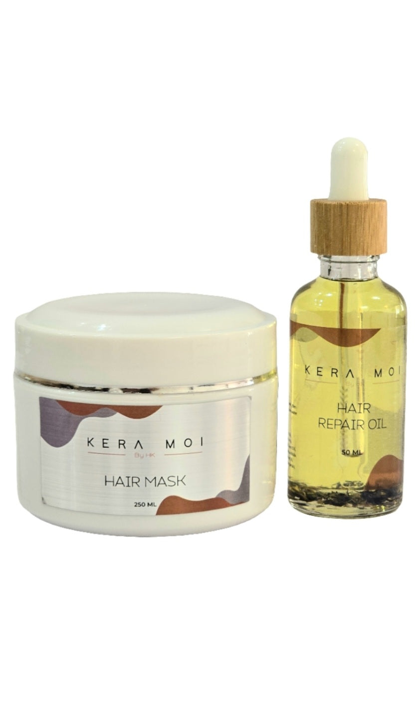 Kera Moi Set | Hair Mask & Hair Oil